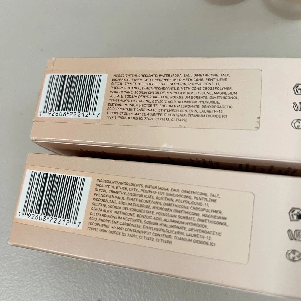 Morphe Filter Effect Soft-Focus Foundation Filter Light 3 Lot of 2 0.94oz Each